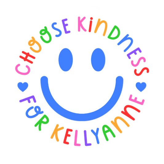 Kindness Rainbow White Sticker