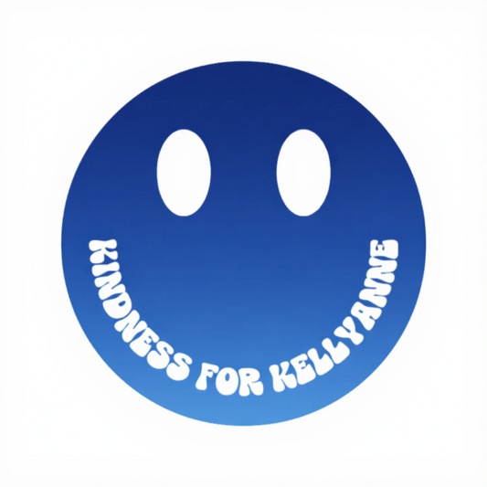 K4K Happy Face Ombre Sticker